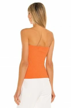 Camila Coelho Hazel Tube Top In Sienna Sunset -CAMILA COELHO Sales COEL WS118 V3