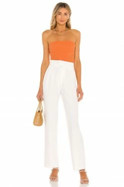 Camila Coelho Hazel Tube Top In Sienna Sunset -CAMILA COELHO Sales COEL WS118 V4