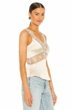 Camila Coelho Delaney Top In Champagne -CAMILA COELHO Sales COEL WS122 V2