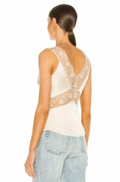 Camila Coelho Delaney Top In Champagne -CAMILA COELHO Sales COEL WS122 V3