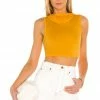 Camila Coelho Pixie Tank Top In Tangerine Orange -CAMILA COELHO Sales COEL WS123 V1