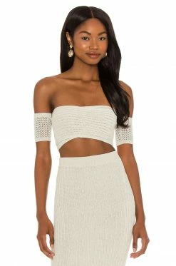 Camila Coelho Joss Top In Light Mint