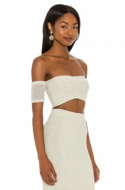 Camila Coelho Joss Top In Light Mint -CAMILA COELHO Sales COEL WS134 V2