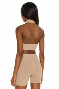 Camila Coelho Alessia Top In Taupe -CAMILA COELHO Sales COEL WS140 V3