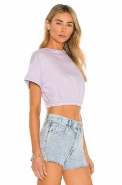 Camila Coelho Alia Top In Pale Lavender -CAMILA COELHO Sales COEL WS143 V2