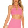 Camila Coelho Marlena Top In Pink -CAMILA COELHO Sales COEL WS158 V1