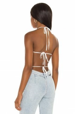 Camila Coelho Terry Tank Top In White 8 Camila Coelho Terry Tank Top In White -CAMILA COELHO Sales COEL WS161 V3