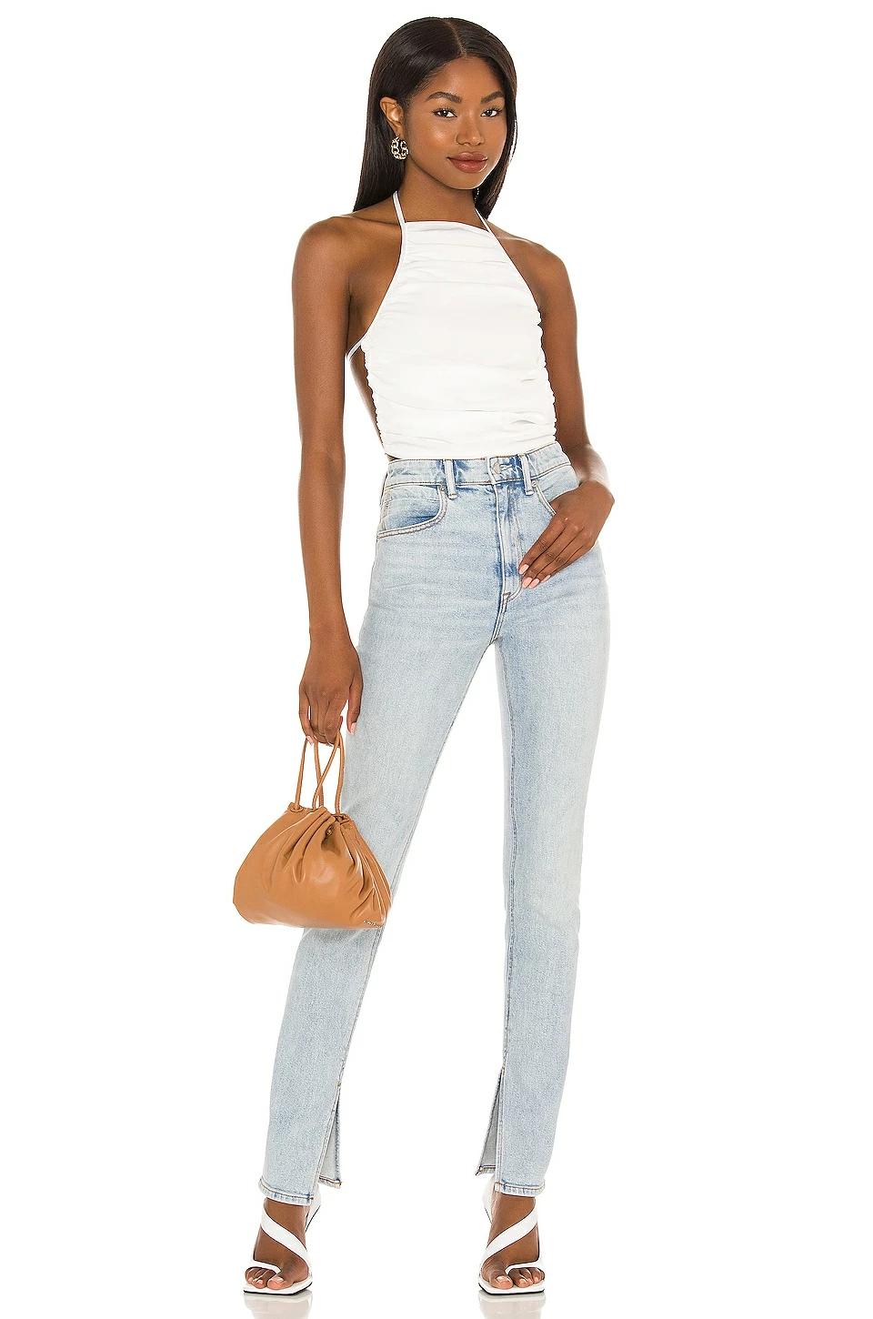 Camila Coelho Terry Tank Top In White 6 Camila Coelho Terry Tank Top In White - Image 4