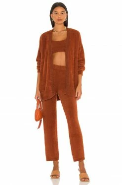 Camila Coelho Alondra Crop In Chocolate -CAMILA COELHO Sales COEL WS170 V4