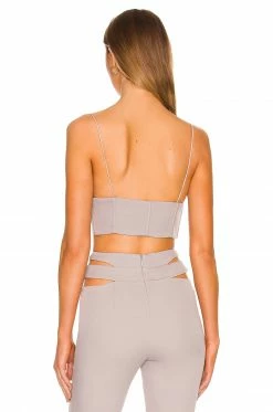 Camila Coelho Clara Bustier In Grey -CAMILA COELHO Sales COEL WS190 V3