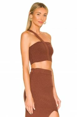 Camila Coelho Ellis Top In Nutmeg -CAMILA COELHO Sales COEL WS204 V2