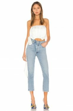 Camila Coelho Wilder Top In Ivory -CAMILA COELHO Sales COEL WS21 V4