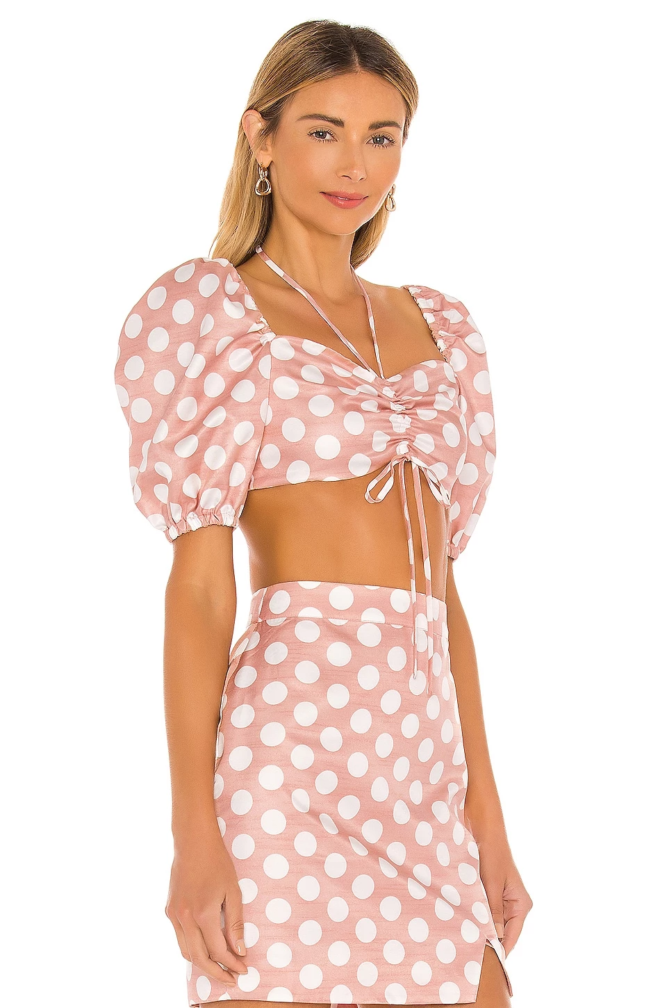 Camila Coelho Josefina Top In Pink Dot 4 Camila Coelho Josefina Top In Pink Dot - Image 2