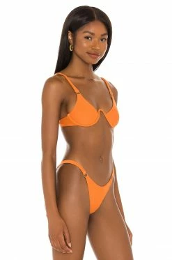 Camila Coelho Tango Top In Rustic Orange -CAMILA COELHO Sales COEL WX100 V2