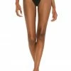 Camila Coelho Laura High Waist Bottom In Black -CAMILA COELHO Sales COEL WX104 V1