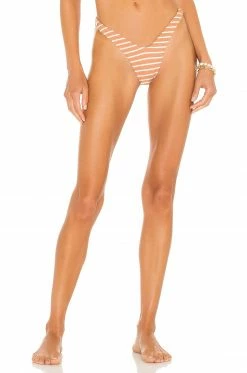 Camila Coelho Taya Bottom In Camel & White