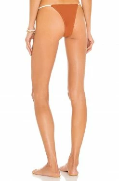 Camila Coelho Angelo Bottom In Brown & Cream 8 Camila Coelho Angelo Bottom In Brown & Cream -CAMILA COELHO Sales COEL WX119 V3