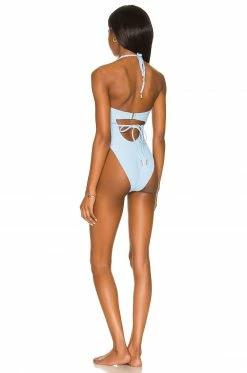 Camila Coelho Catalena One Piece In Sky Blue -CAMILA COELHO Sales COEL WX137 V4