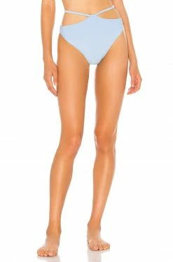 Camila Coelho Marina Bottom In Aqua