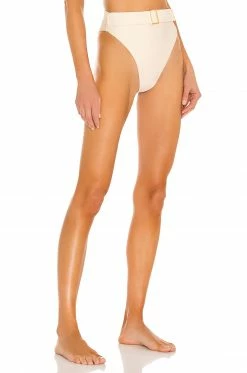 Camila Coelho Catarina High Waist Bottom In Creme -CAMILA COELHO Sales COEL WX53 V2