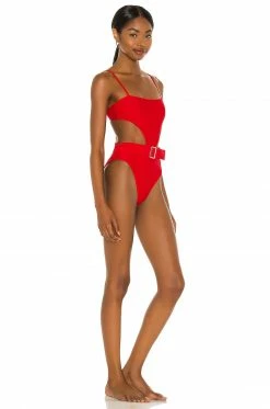 Camila Coelho Paulista One Piece In Red -CAMILA COELHO Sales COEL WX77 V2