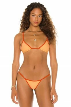 Camila Coelho Rute Top In Orange