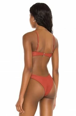 Camila Coelho Harbor Top In Rust -CAMILA COELHO Sales COEL WX84 V3