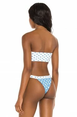 Camila Coelho Andressa Top In Blue Dot -CAMILA COELHO Sales COEL WX86 V3