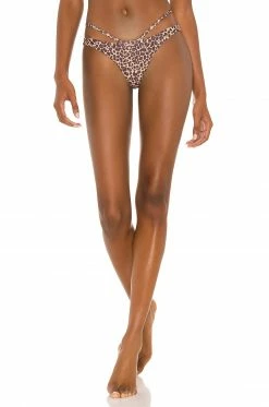 Camila Coelho Lorena Bottom In Natural Leopard